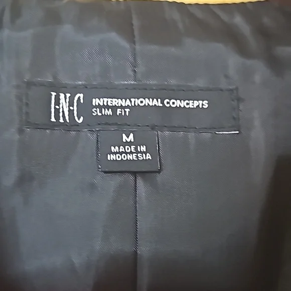 INC Mens Jacket Slim Fit Size M